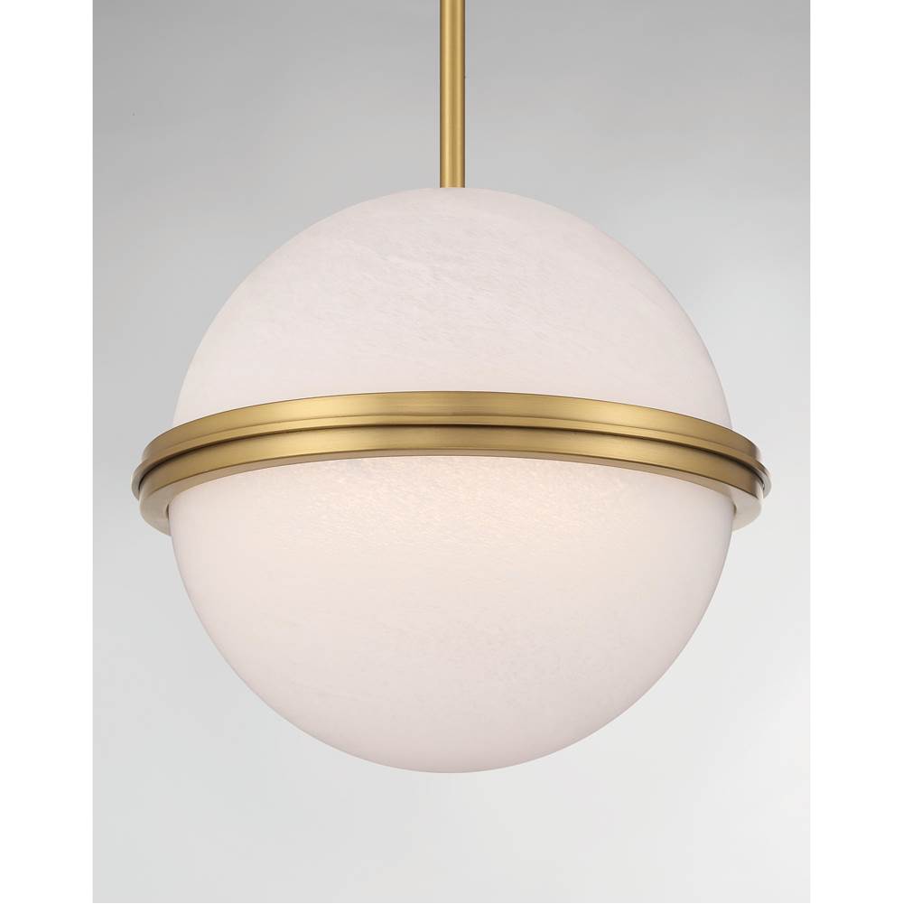 Minka-Lavery 10156-732-L Legacy Brass Vanderlane 11.75'' Led Pendant Image 7