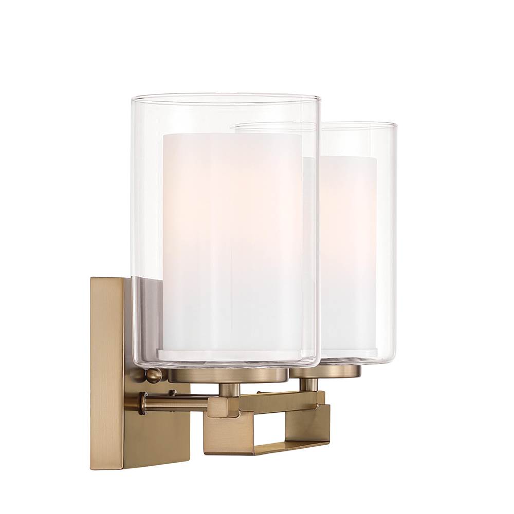Minka-Lavery 6102-791 Brushed Gold Parsons Studio 15'' Wide 2-light Vanity Image 6