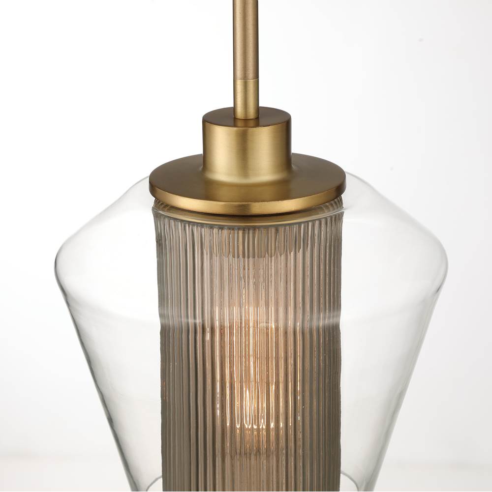 Minka-Lavery 14015-732 Legacy Brass Kiruna 8'' 1-light Mini Pendant Image 6