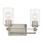 Minka-Lavery 2642-84 Brushed Nickel Binsly 15.75'' Wide 2-light Vanity Image 8