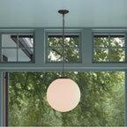 Minka-Lavery 5213-860 Dark Bronze Marbelle 15.75'' 1-light Pendant Image 4