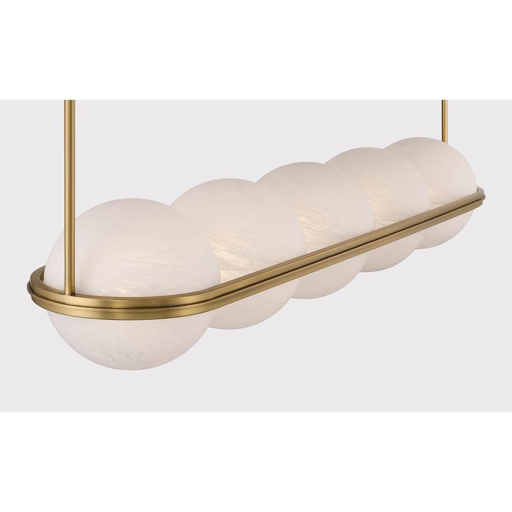 Minka-Lavery 10157-732-L Legacy Brass Vanderlane 46.25'' Led Linear Chandelier Image 5