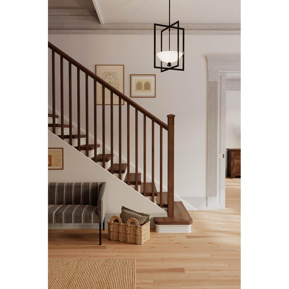 Minka-Lavery 10256-899 Dark Matte Black Elowen 18'' 3-light Pendant Image 3