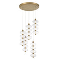Minka-Lavery 10527-732-L Legacy Brass Bollavino 19'' Led Pendant Image 1