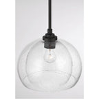 Minka-Lavery 2725-860 Dark Bronze Glint 12'' 1-light Convertible Pendant/semi-flush Mount Image 6