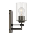 Minka-Lavery 2641-749 Rustic Gun Metal Binsly 10.5'' High 1-light Bath Sconce Image 6