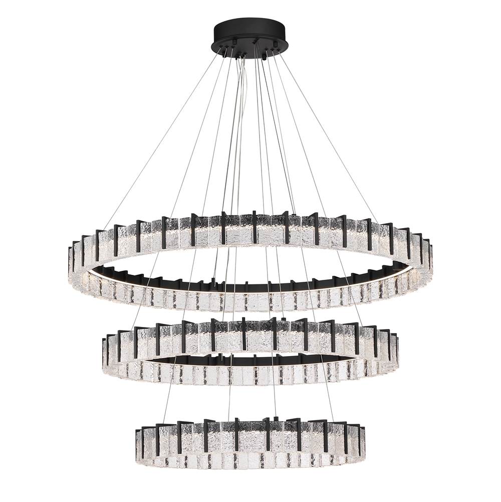 Minka-Lavery 2410-899-L Dark Matte Black Sevryn 44.5'' Led Chandelier Image 9