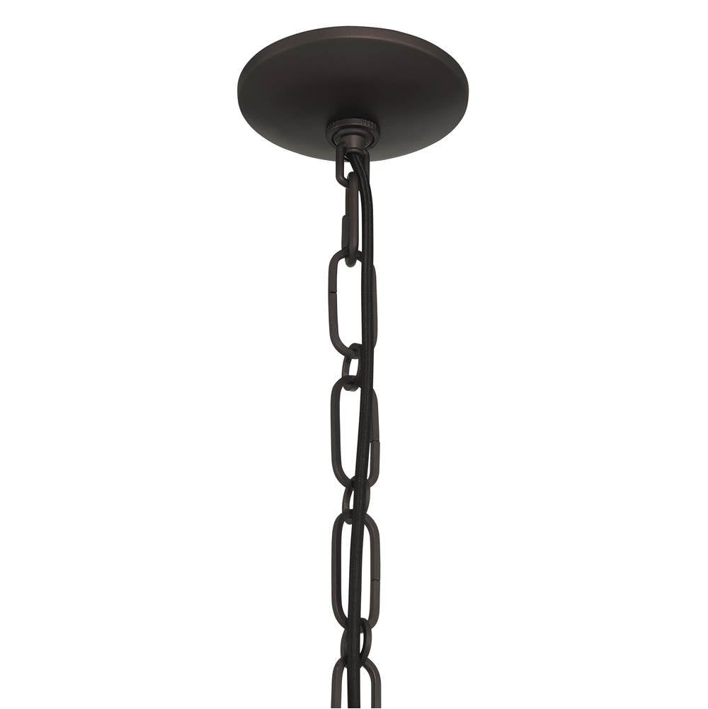 Minka-Lavery 5213-860 Dark Bronze Marbelle 15.75'' 1-light Pendant Image 6