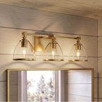 Minka-Lavery 15023-791 Brushed Gold Wynnfrost 24'' Wide 3-light Vanity Image 4
