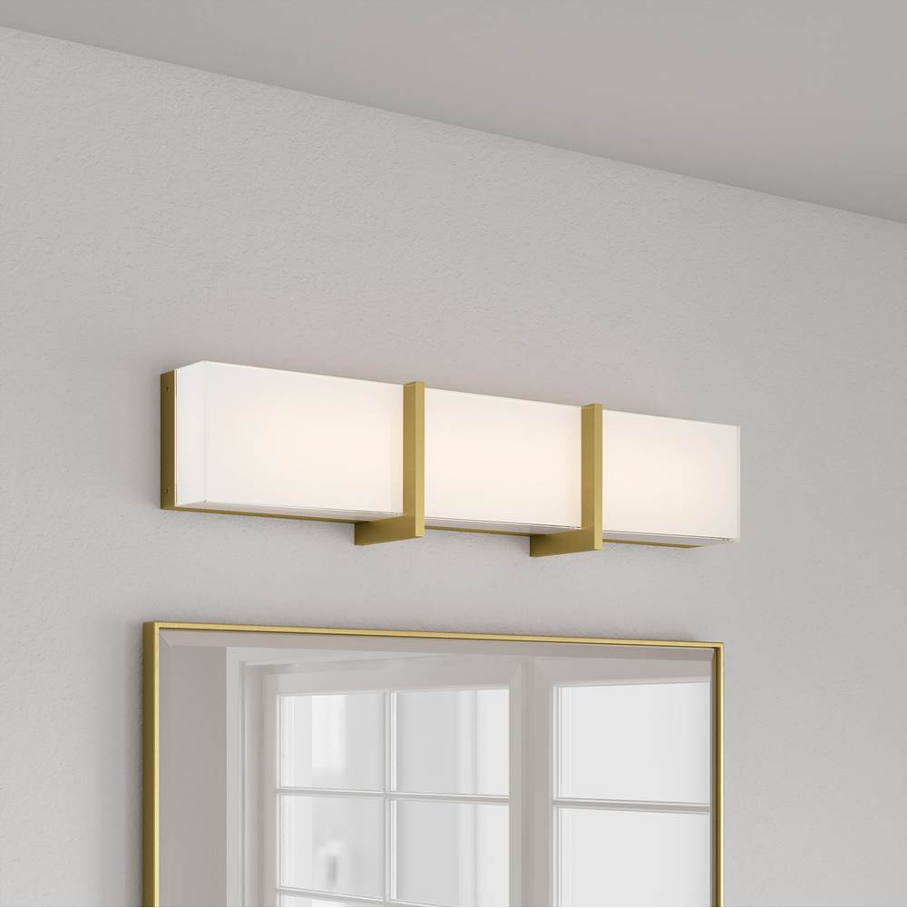 Minka-Lavery 2922-791-L Brushed Gold High Rise 24.25'' Wide Led Bath Bar Image 4
