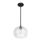 Minka-Lavery 2725-860 Dark Bronze Glint 12'' 1-light Convertible Pendant/semi-flush Mount Image 8
