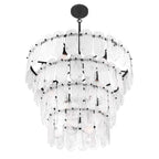 Minka-Lavery 2250-899 Dark Matte Black Oldmill 37'' 15-light Pendant Image 8