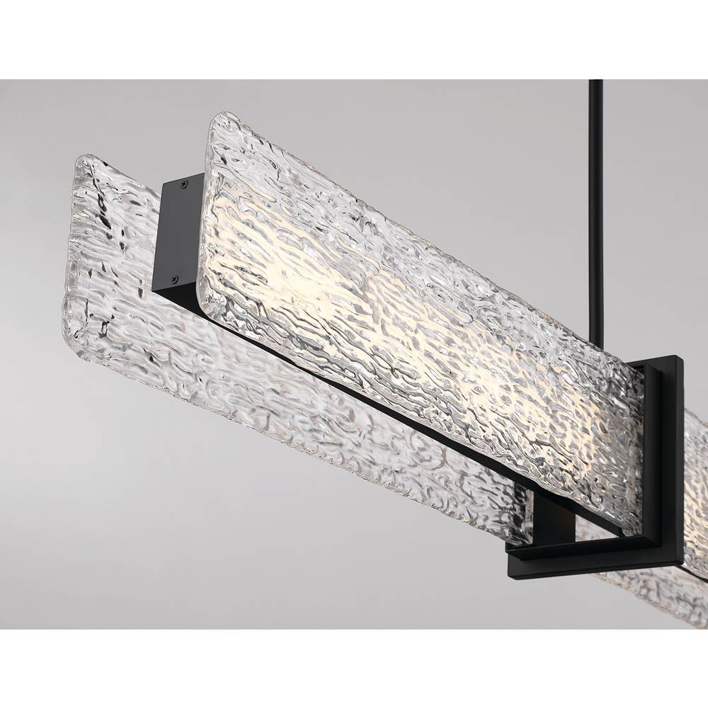 Minka-Lavery 5667-899-L Dark Matte Black Lumina 66'' Led Linear Chandelier Image 7