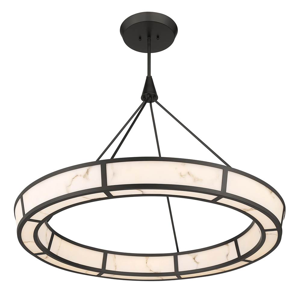 Minka-Lavery 3476-860-L Dark Bronze Velaris 36.25'' Led Pendant Image 7