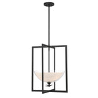 Minka-Lavery 10256-899 Dark Matte Black Elowen 18'' 3-light Pendant Image 9