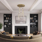 Minka-Lavery 10527-732-L Legacy Brass Bollavino 19'' Led Pendant Image 5