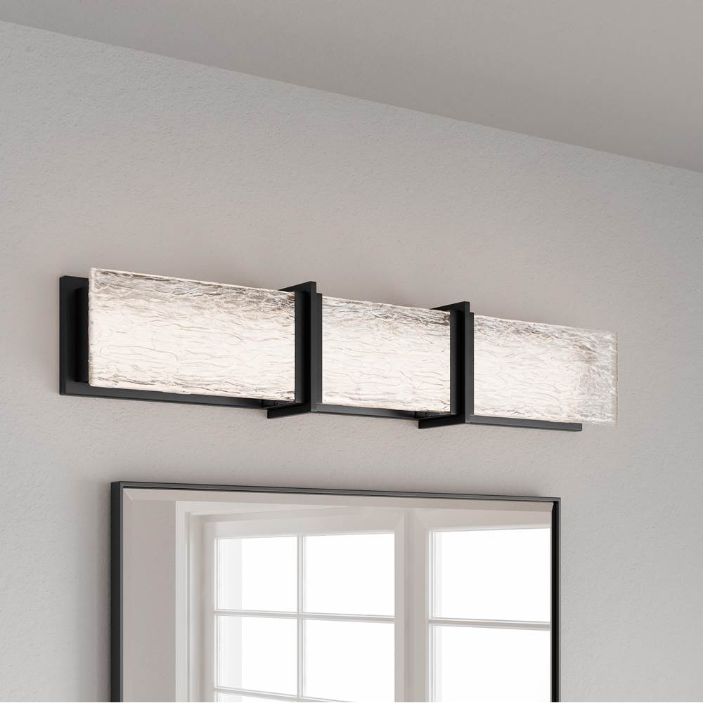 Minka-Lavery 5664-899-L Dark Matte Black Lumina 30.5'' Wide Led Bath Bar Image 4