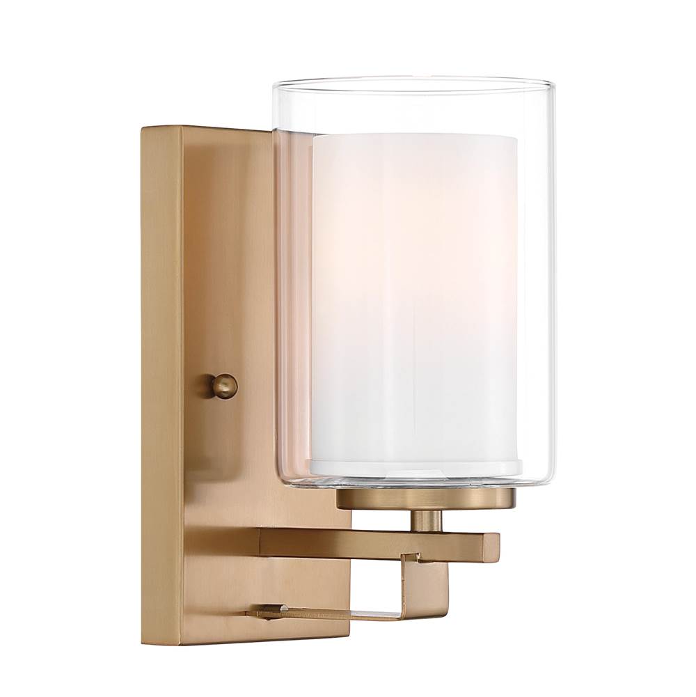Minka-Lavery 6101-791 Brushed Gold Parsons Studio 8.75'' High 1-light Bath Sconce Image 7