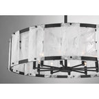 Minka-Lavery 3638-899 Dark Matte Black Veil 37.5'' 10-light Pendant Image 7