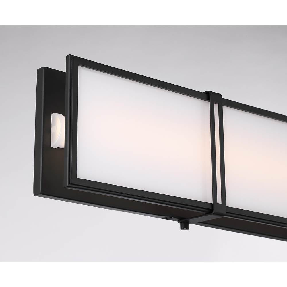Minka-Lavery 16013-899-L Dark Matte Black Merick 24'' Wide Led Bath Bar Image 6