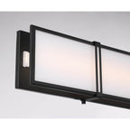 Minka-Lavery 16013-899-L Dark Matte Black Merick 24'' Wide Led Bath Bar Image 6