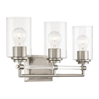 Minka-Lavery 2643-84 Brushed Nickel Binsly 24'' Wide 3-light Vanity Image 8