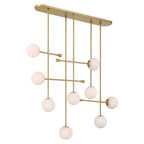 Minka-Lavery 10149-732 Legacy Brass Ursolus 43.5'' 9-light Linear Chandelier Image 1