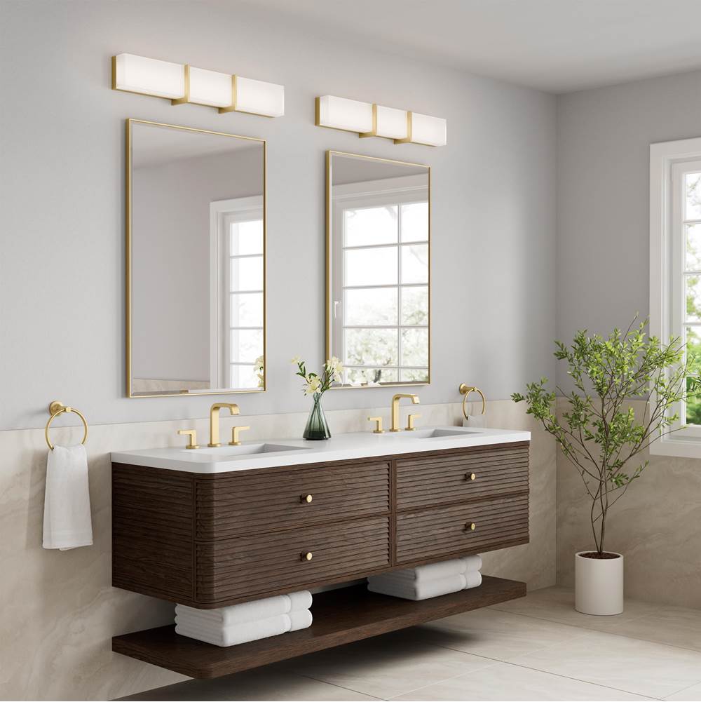 Minka-Lavery 2923-791-L Brushed Gold High Rise 30.25'' Wide Led Bath Bar Image 5