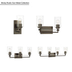 Minka-Lavery 2641-749 Rustic Gun Metal Binsly 10.5'' High 1-light Bath Sconce Image 2