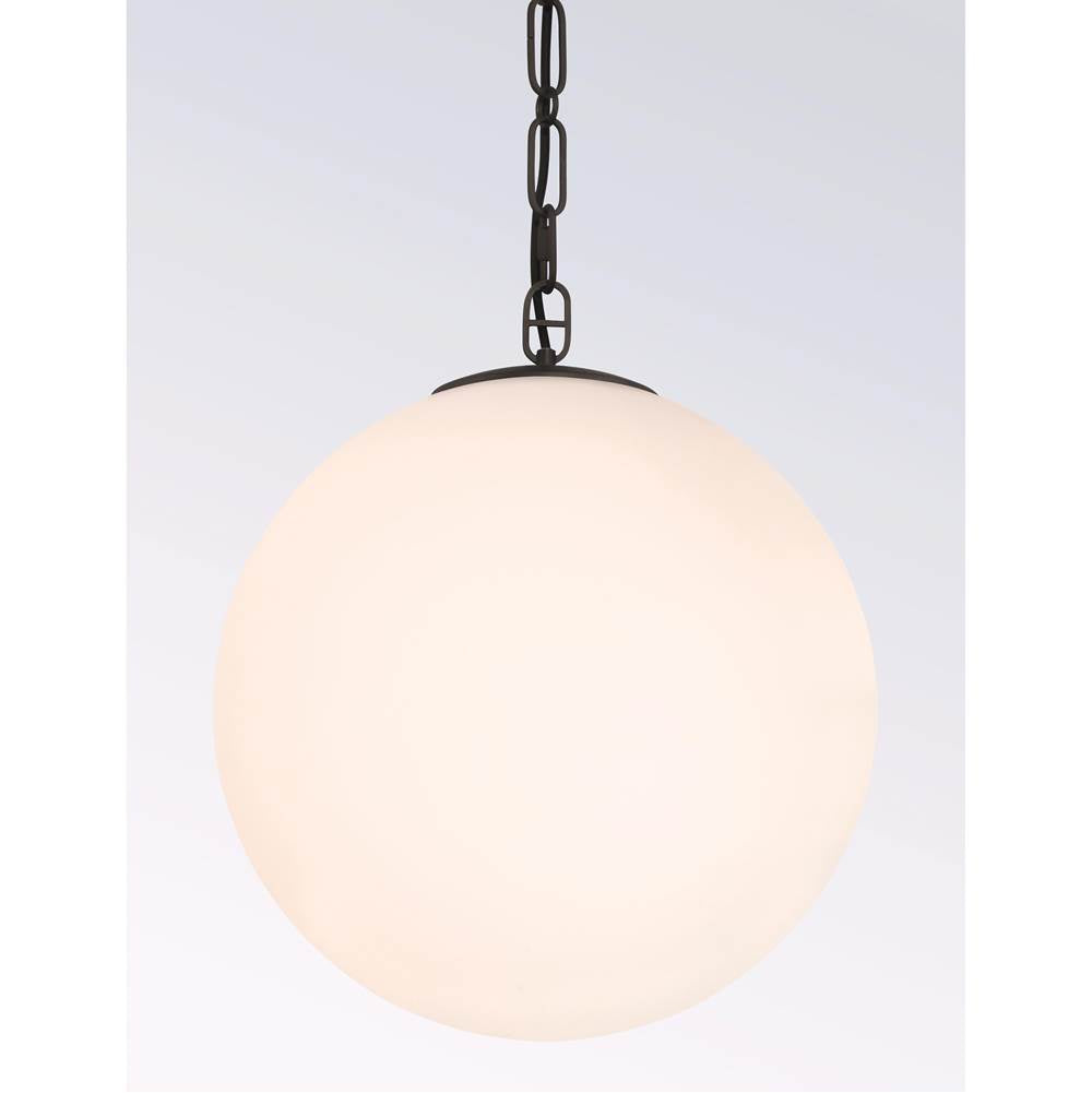 Minka-Lavery 5213-860 Dark Bronze Marbelle 15.75'' 1-light Pendant Image 7