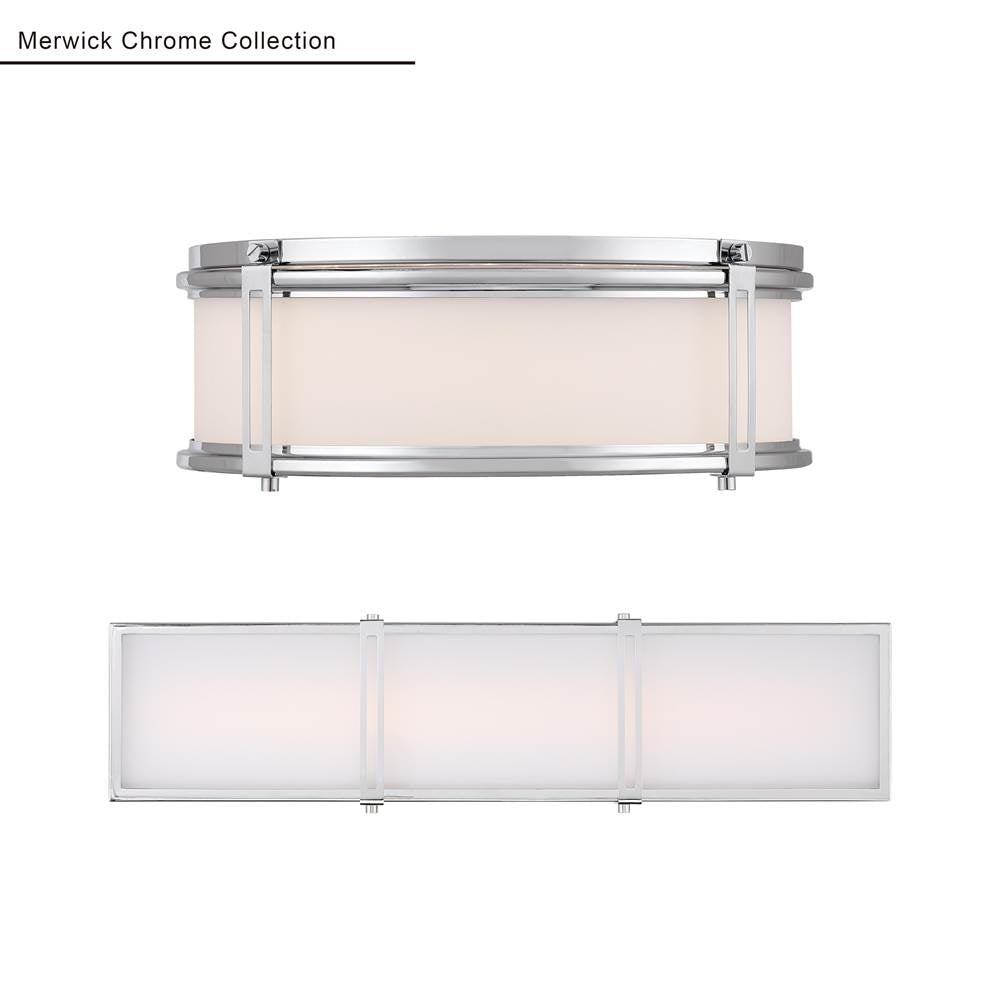 Minka-Lavery 16013-77-L Chrome Merick 24'' Wide Led Bath Bar Image 2