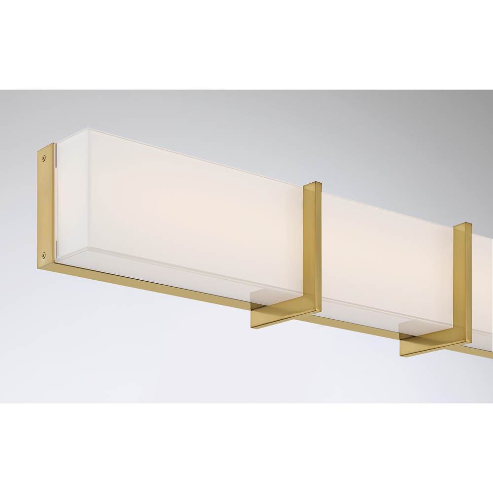 Minka-Lavery 2922-791-L Brushed Gold High Rise 24.25'' Wide Led Bath Bar Image 6