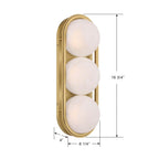 Minka-Lavery 10153-732-L Legacy Brass Vanderlane 16.75'' High Led Wall Sconce Image 3