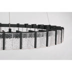 Minka-Lavery 2415-899-L Dark Matte Black Sevryn 27.5'' Led Pendant Image 7