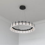 Minka-Lavery 2415-899-L Dark Matte Black Sevryn 27.5'' Led Pendant Image 4