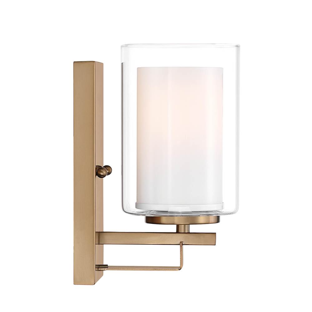 Minka-Lavery 6101-791 Brushed Gold Parsons Studio 8.75'' High 1-light Bath Sconce Image 6