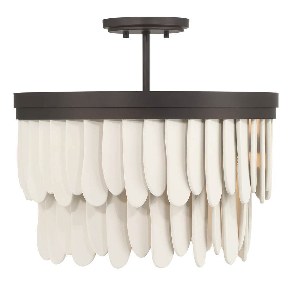 Minka-Lavery Briscade 18'' 6-light Semi Flush