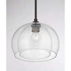 Minka-Lavery 2725-860 Dark Bronze Glint 12'' 1-light Convertible Pendant/semi-flush Mount Image 7