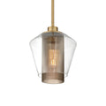 Minka-Lavery 14015-732 Legacy Brass Kiruna 8'' 1-light Mini Pendant Image 1