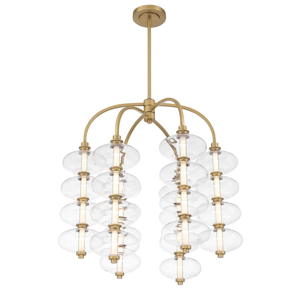 Minka-Lavery 10528-732-L Legacy Brass Bollavino 24'' Led Pendant Image 9