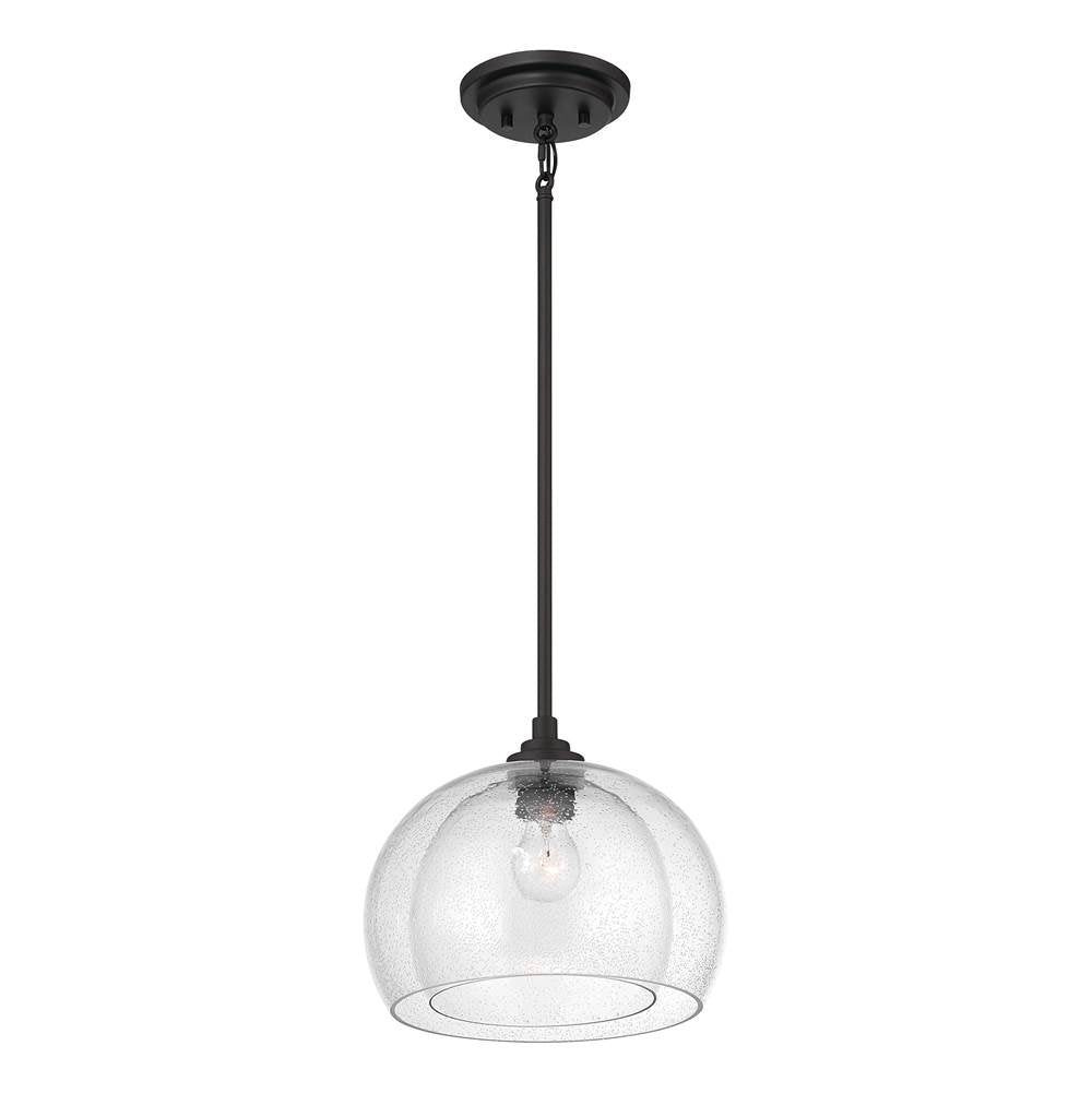 Minka-Lavery 2725-860 Dark Bronze Glint 12'' 1-light Convertible Pendant/semi-flush Mount Image 9