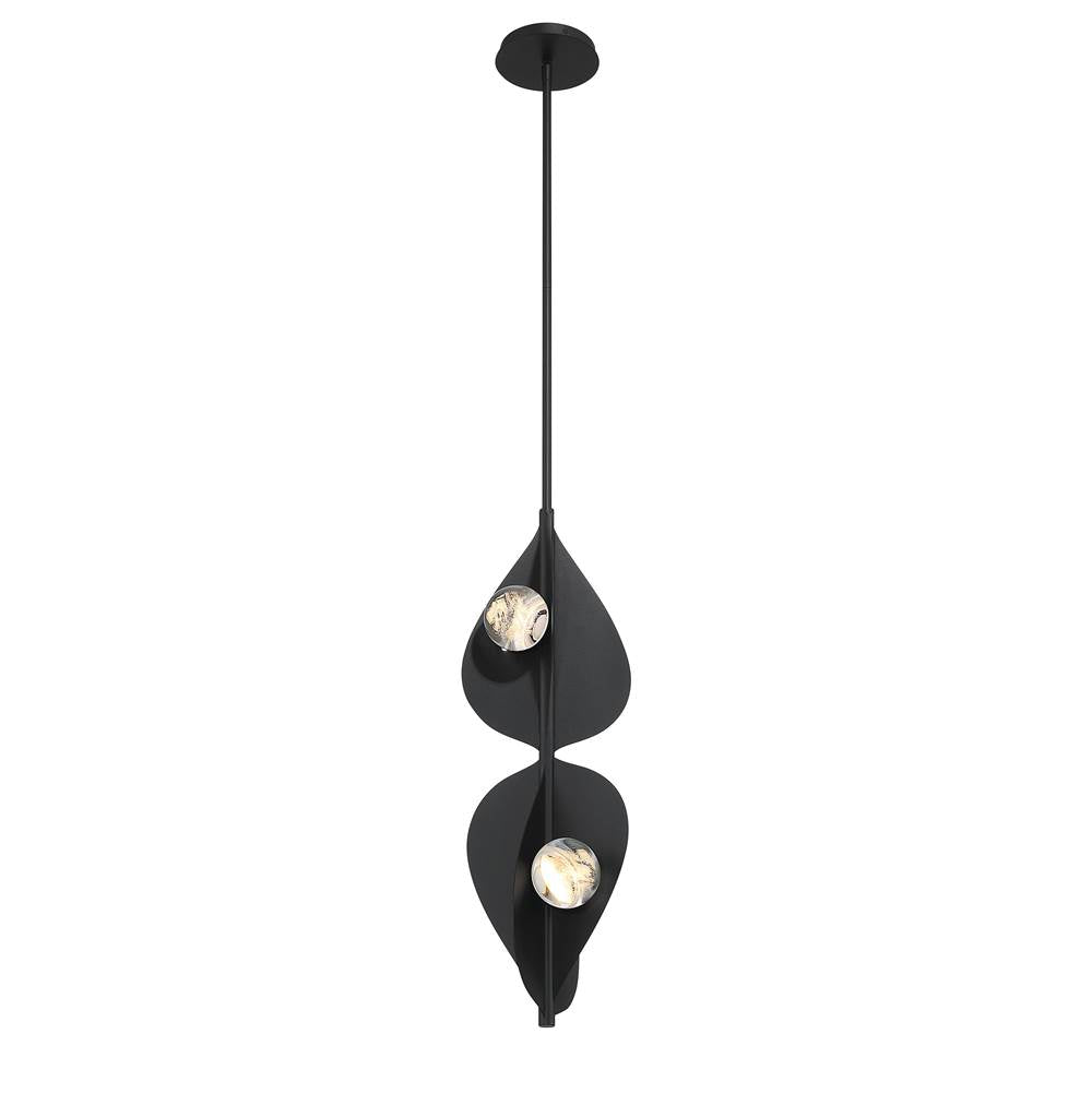Minka-Lavery 3976-66-L Sand Coal Black Pod 8.25'' Led Pendant Image 8