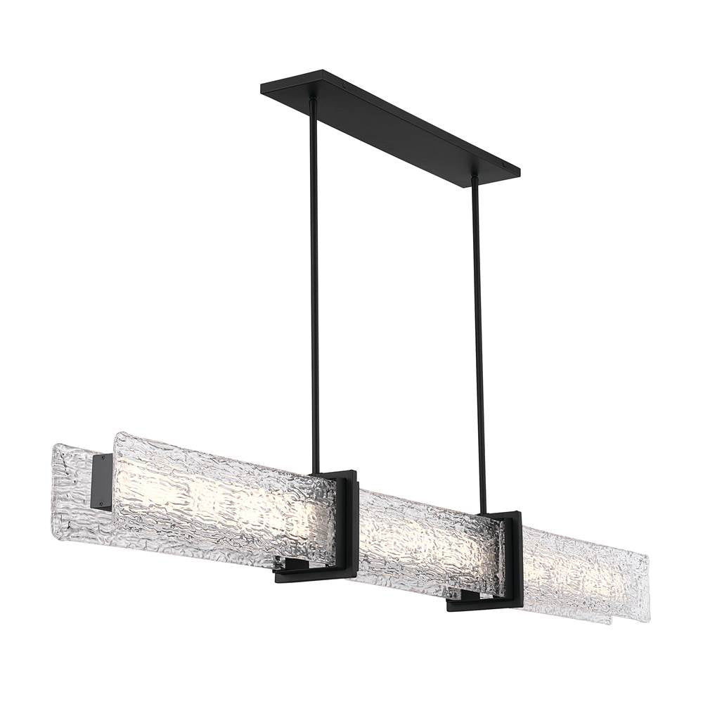 Minka-Lavery 5667-899-L Dark Matte Black Lumina 66'' Led Linear Chandelier Image 8