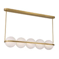 Minka-Lavery 10157-732-L Legacy Brass Vanderlane 46.25'' Led Linear Chandelier Image 1