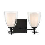 Minka-Lavery 10252-899 Dark Matte Black Elowen 13.25'' Wide 2-light Vanity Image 9