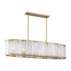 Minka-Lavery 3639-732 Legacy Brass Veil 48'' 6-light Linear Chandelier Image 9