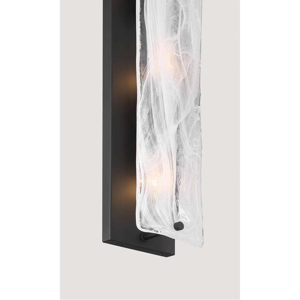 Minka-Lavery 3633-899 Dark Matte Black Veil 4.75'' Wide 3-light Vanity Image 6