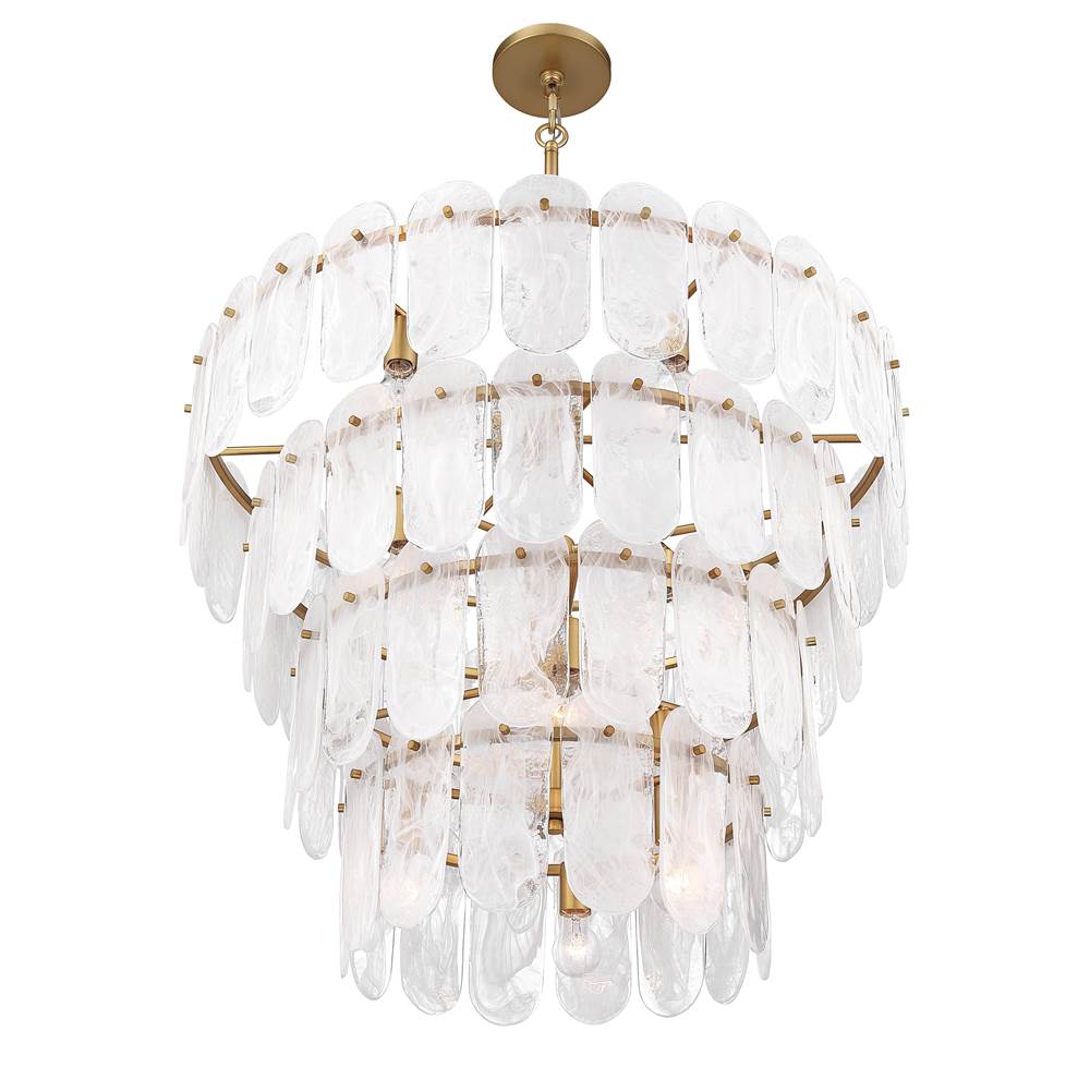 Minka-Lavery 2250-732 Legacy Brass Oldmill 37'' 15-light Pendant Image 8