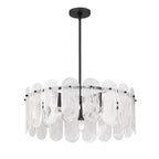 Minka-Lavery 2595-899 Dark Matte Black Oldmill 25'' 5-light Pendant Image 9