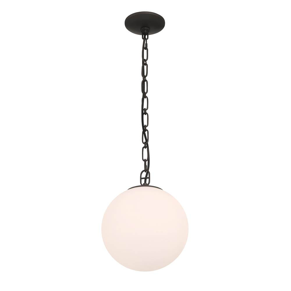 Minka-Lavery 5212-860 Dark Bronze Marbelle 10'' 1-light Mini Pendant Image 6